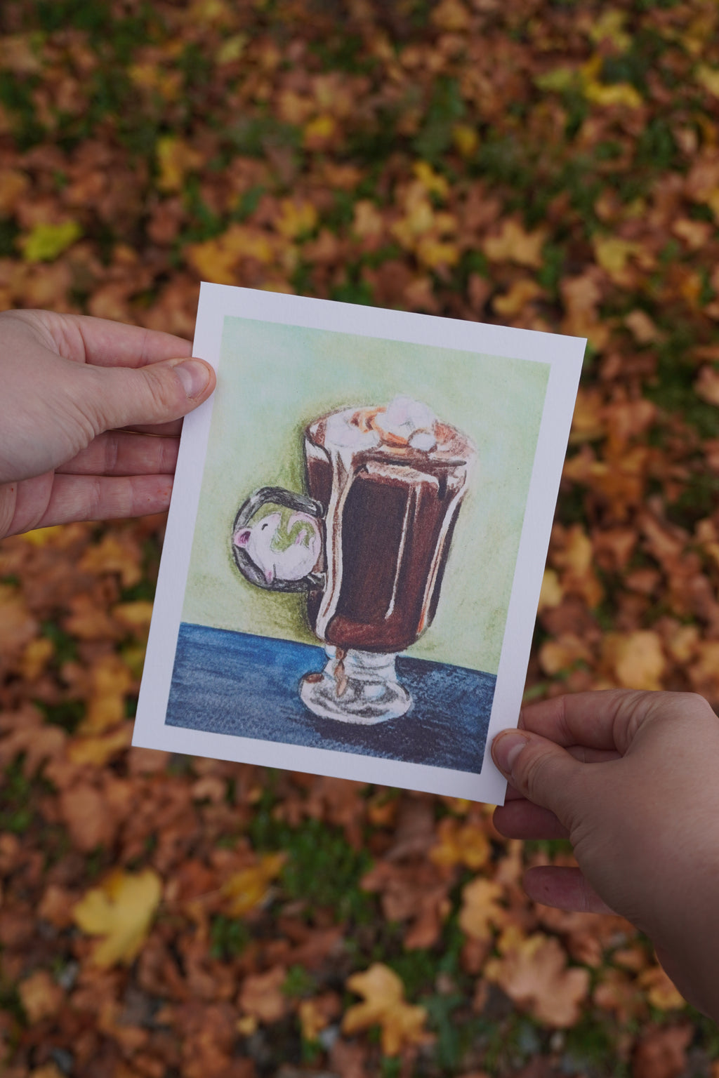 "Snug in a mug" print