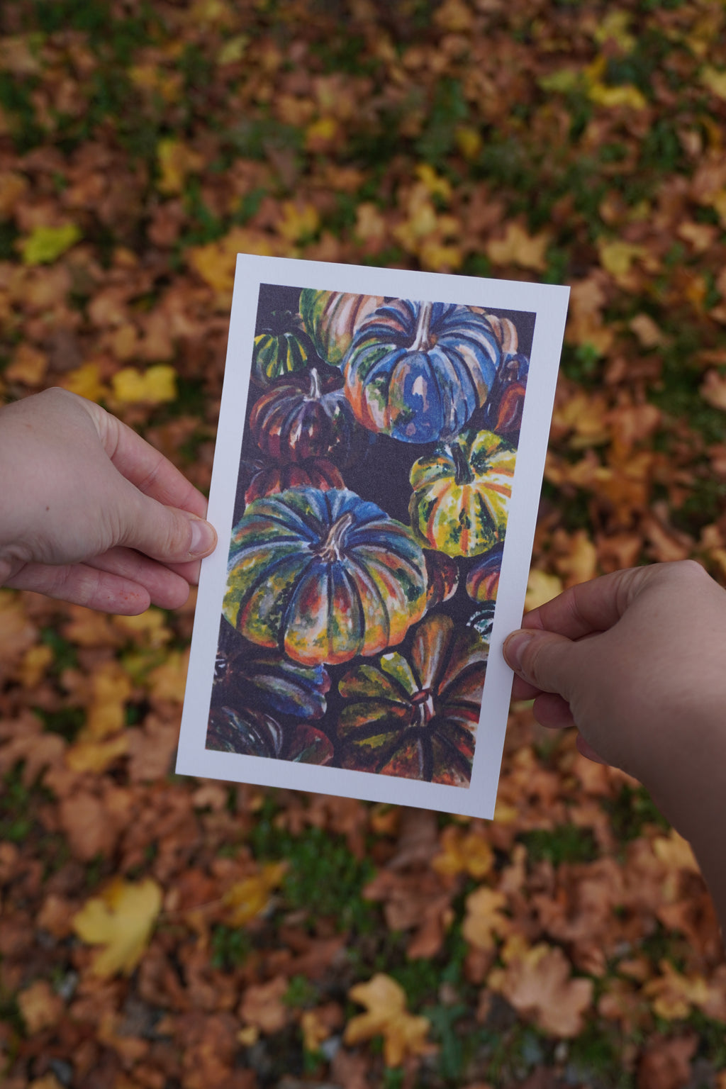 "Harvest Hues" print