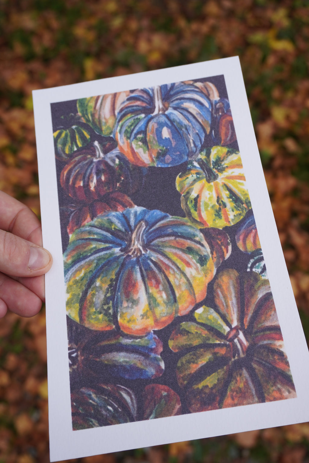 "Harvest Hues" print