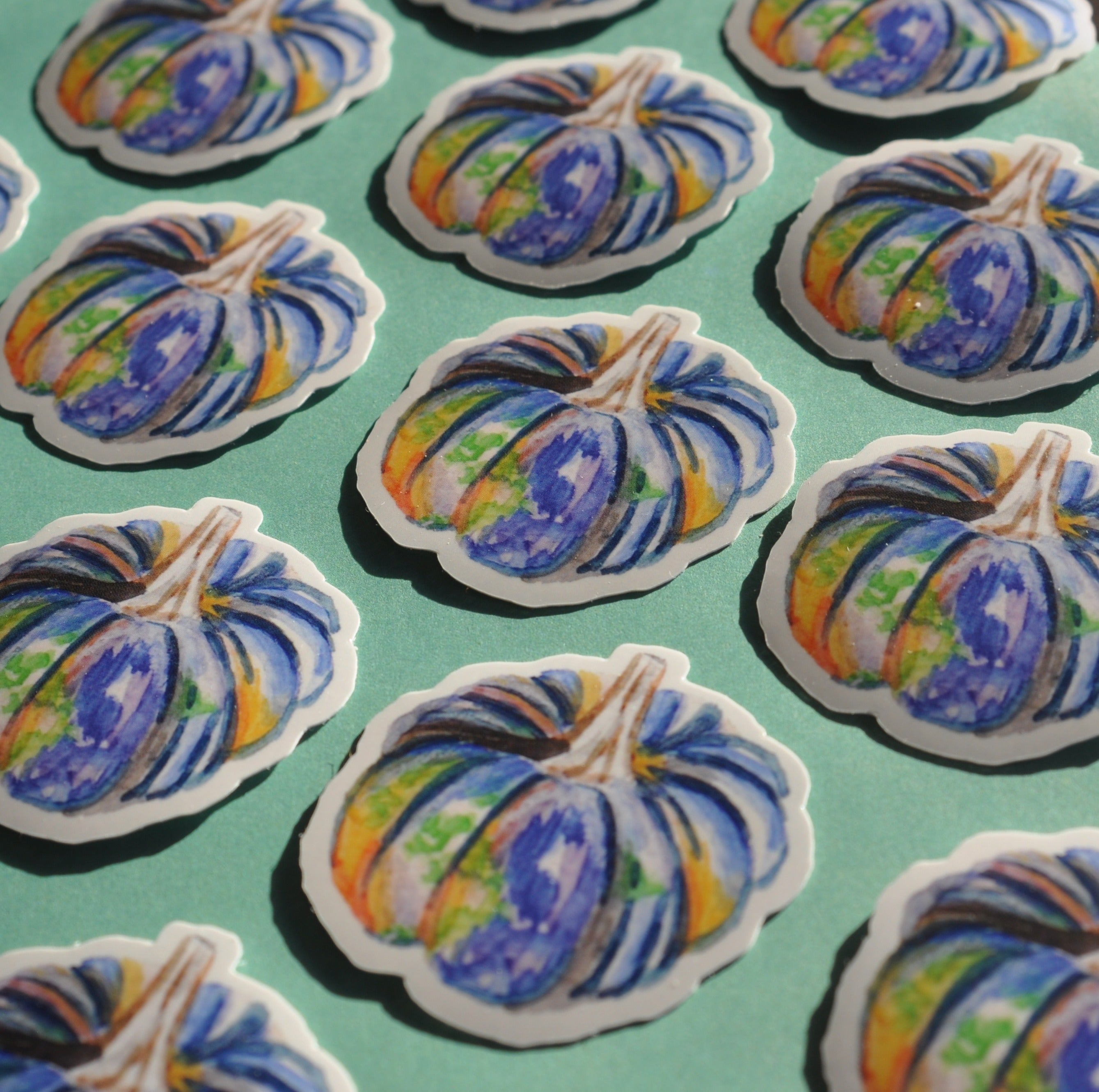 Pumpkin sticker