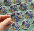 Pumpkin sticker