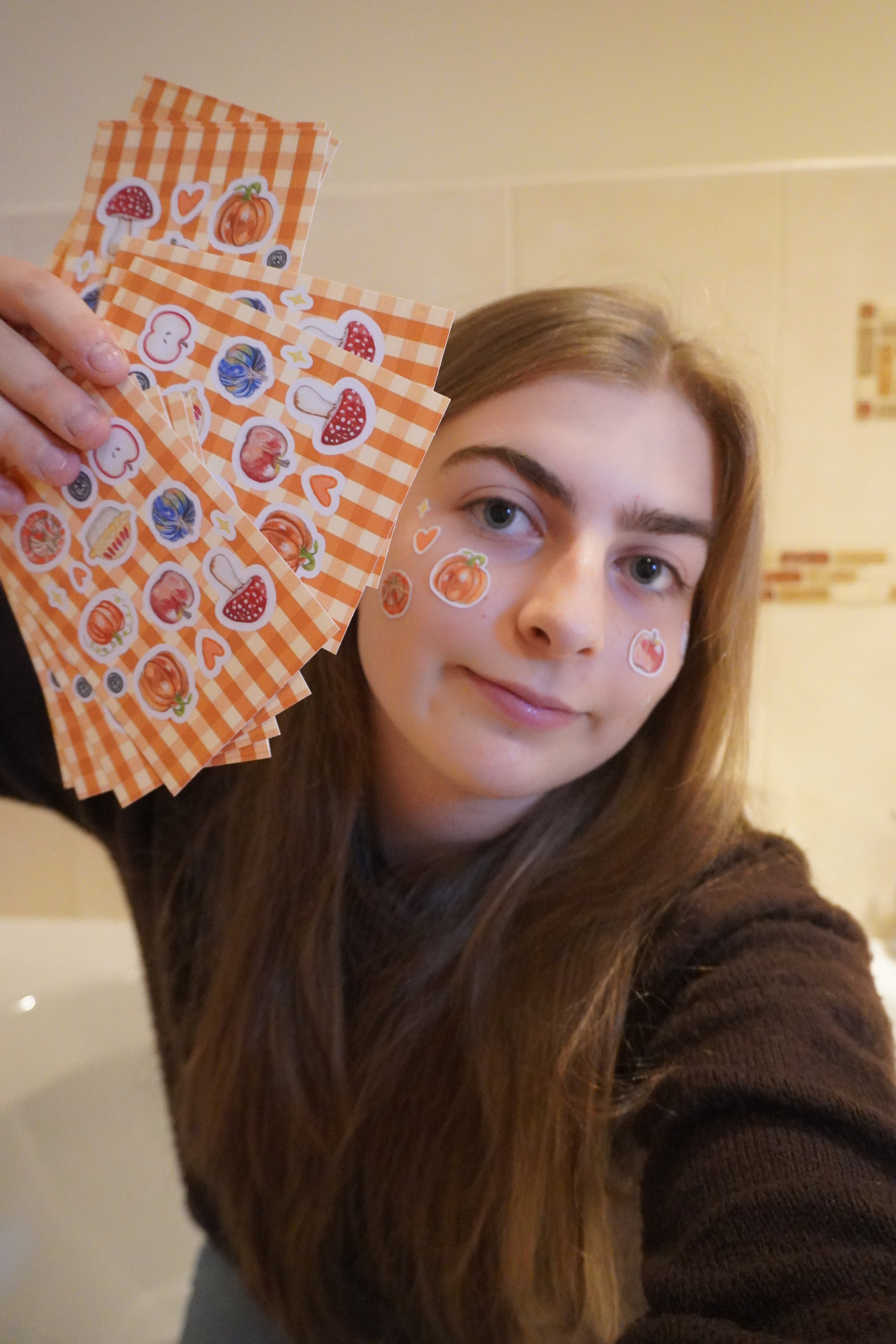 Autumn sticker sheet