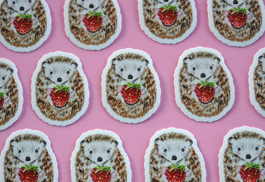 Hedgehog sticker