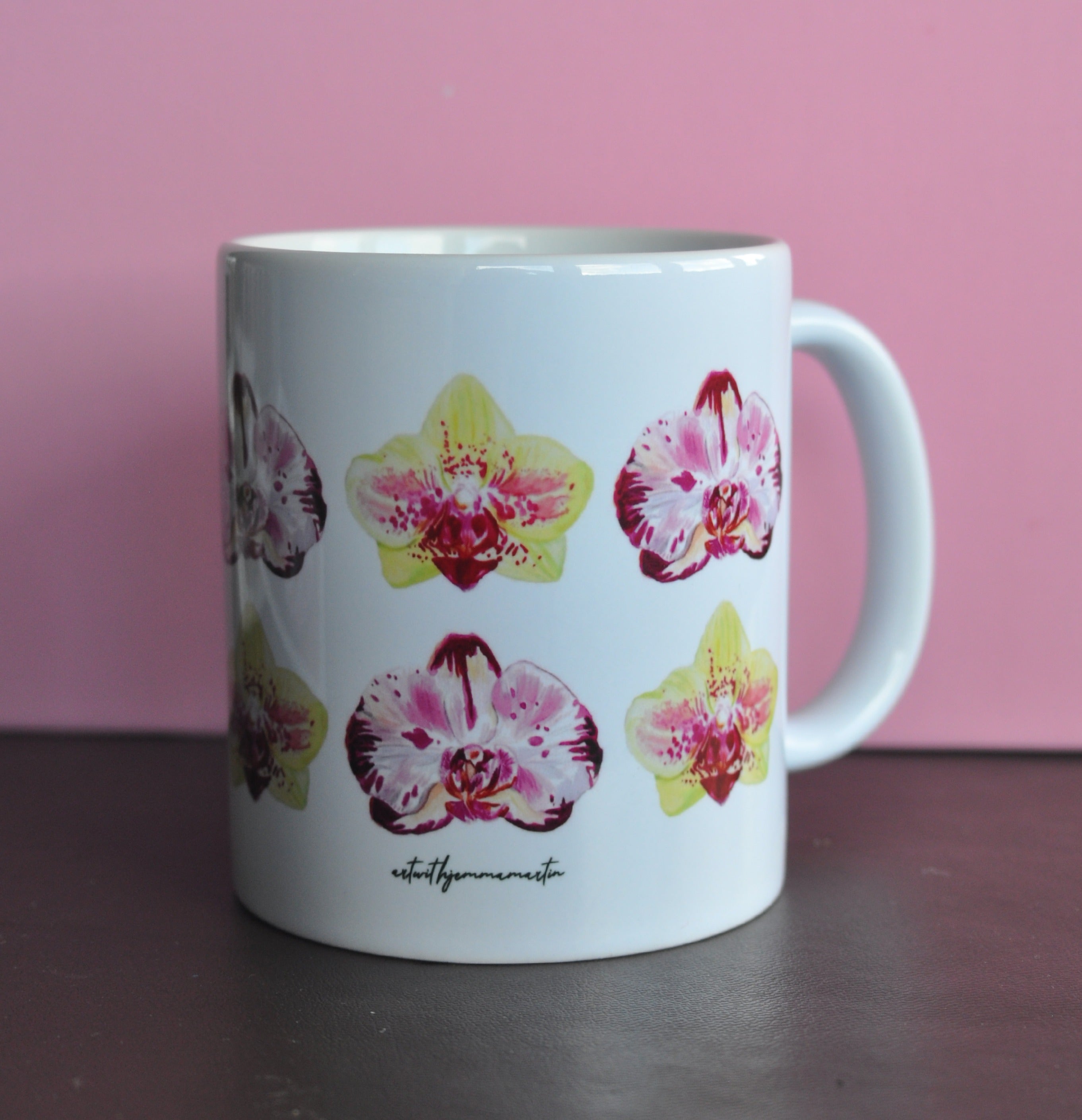 Orchid mug