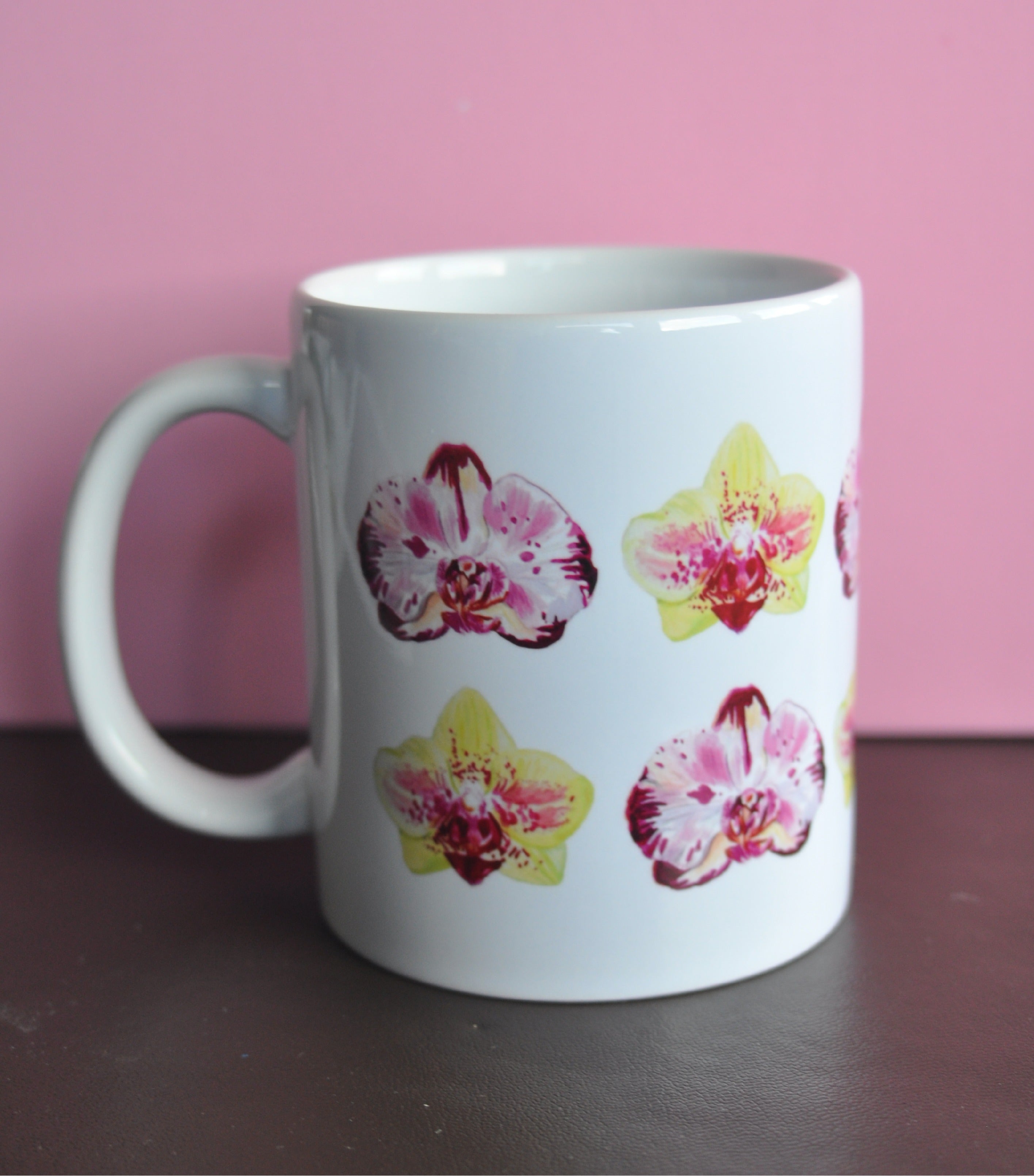 Orchid mug